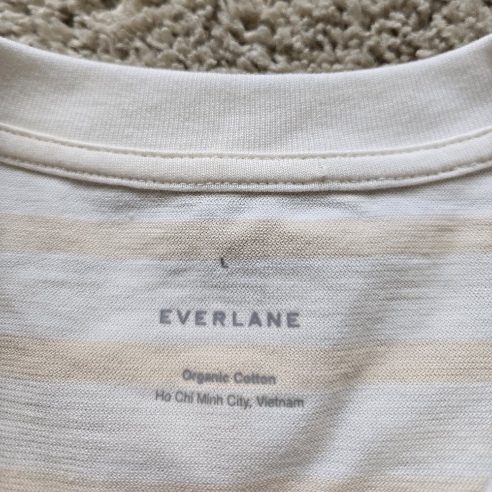 Everlane The Weekend Tank Dress Organic Cotton Womens L - Picture 6 of 9